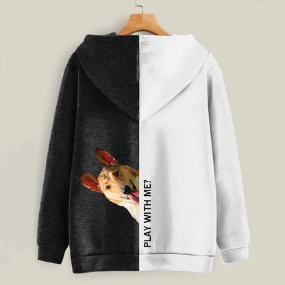 Funny Happy Time - Smooth Collie Hoodie V1