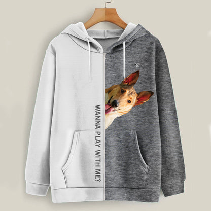 Funny Happy Time - Smooth Collie Hoodie V1