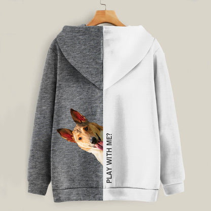 Funny Happy Time - Smooth Collie Hoodie V1