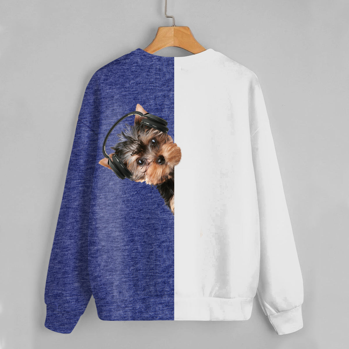Lustige glückliche Zeit - Yorkshire Terrier Sweatshirt V3