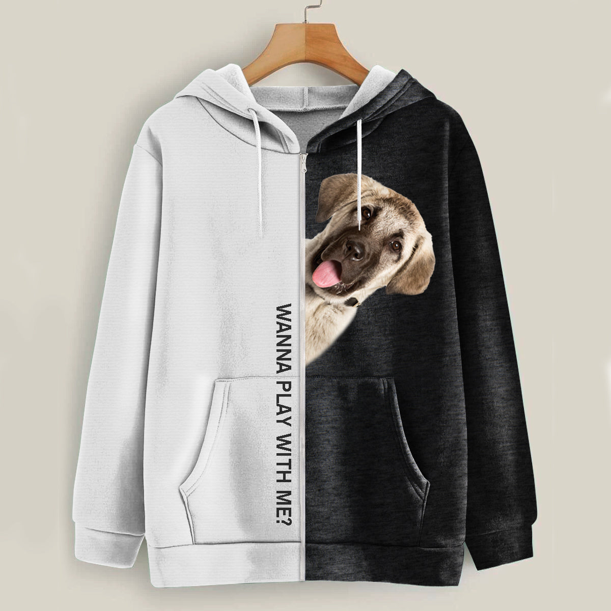 Funny Happy Time - Anatolian Shepherd Hoodie V1