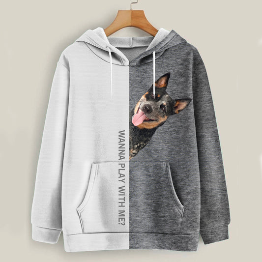 Funny Happy Time - Australian Cattle Hoodie V1