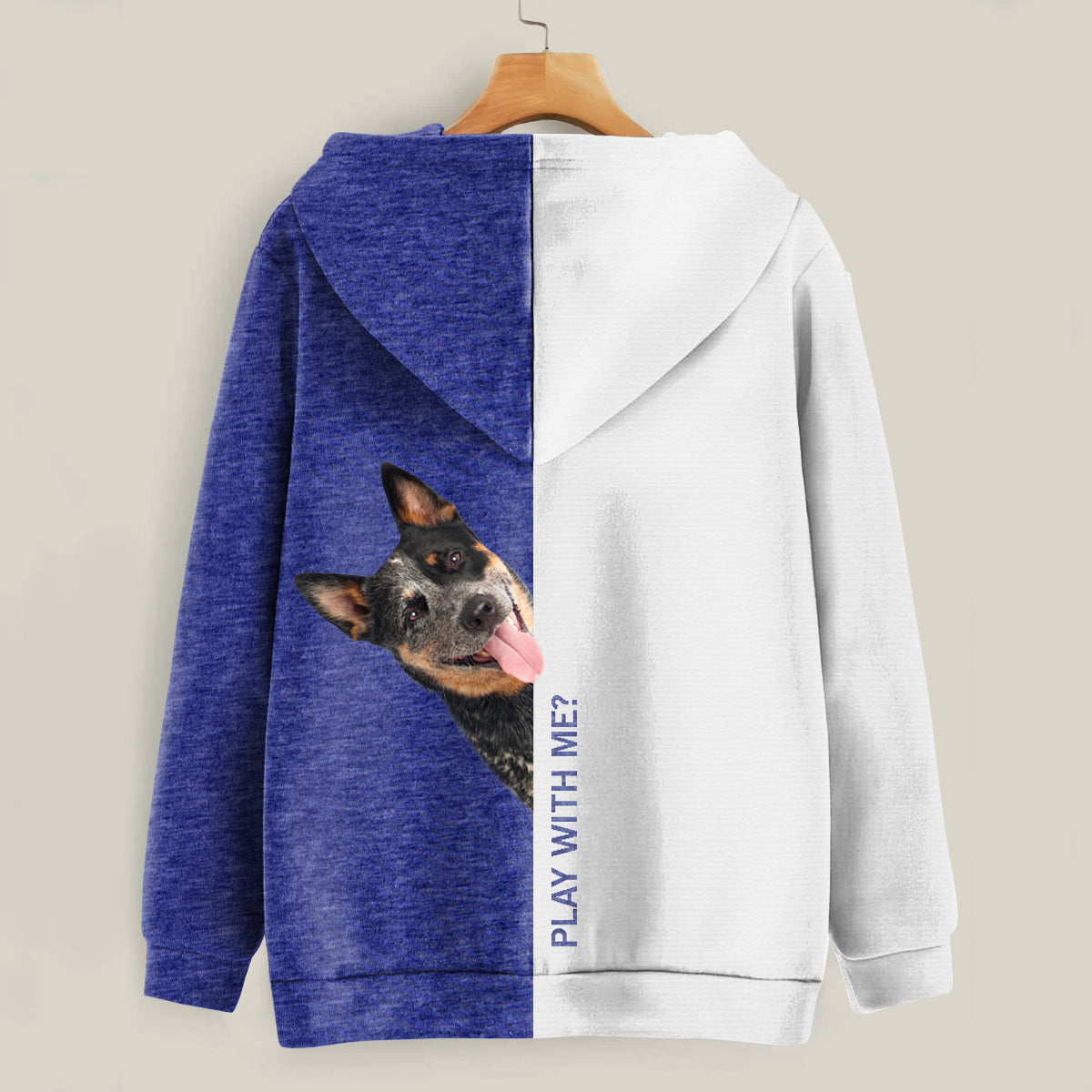 Funny Happy Time - Australian Cattle Hoodie V1