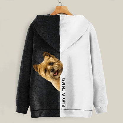 Funny Happy Time - Cairn Terrier Hoodie V1