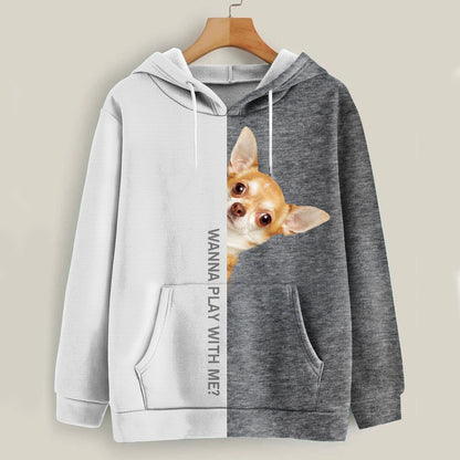 Funny Happy Time - Chihuahua Hoodie V1