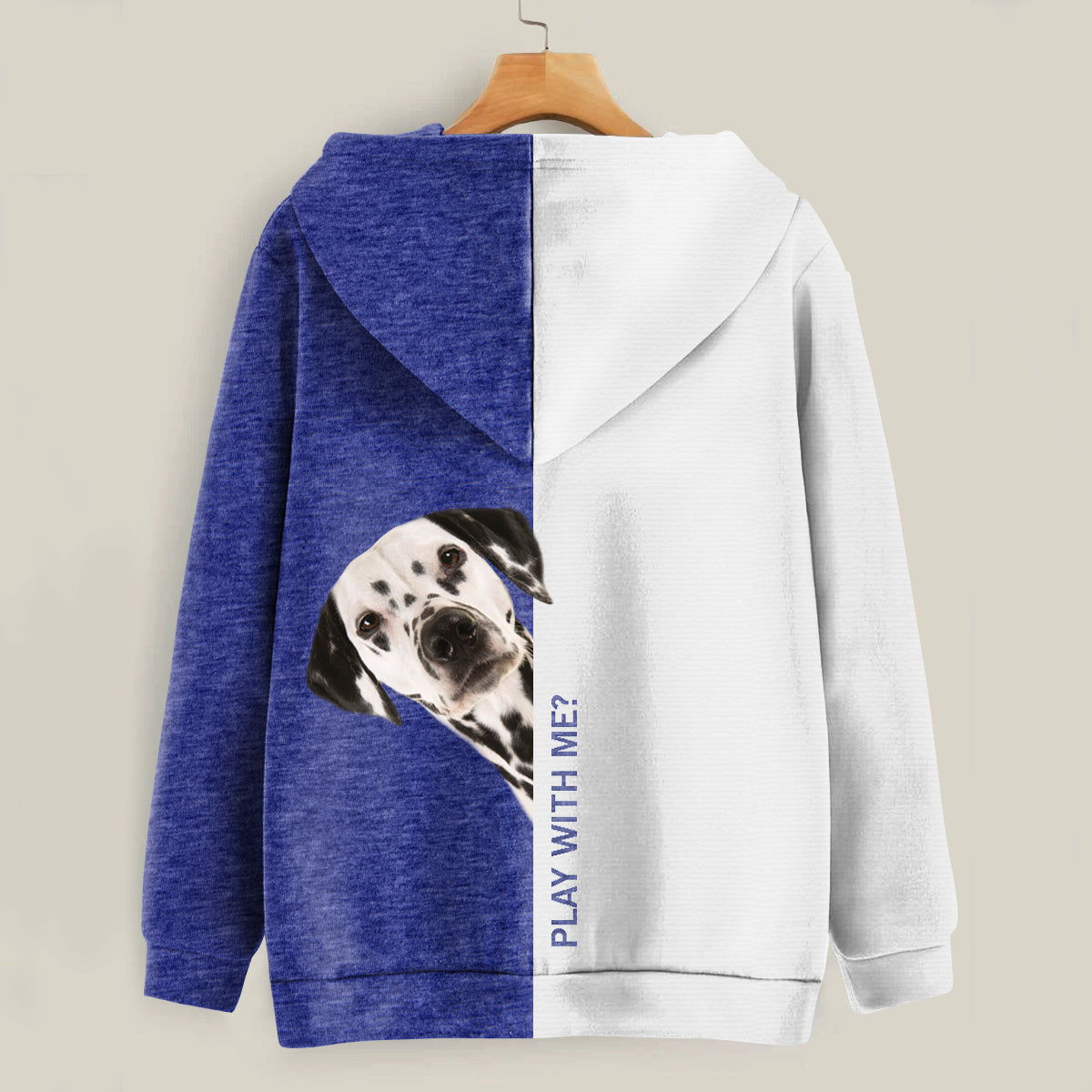 Funny Happy Time - Dalmatian Hoodie V1