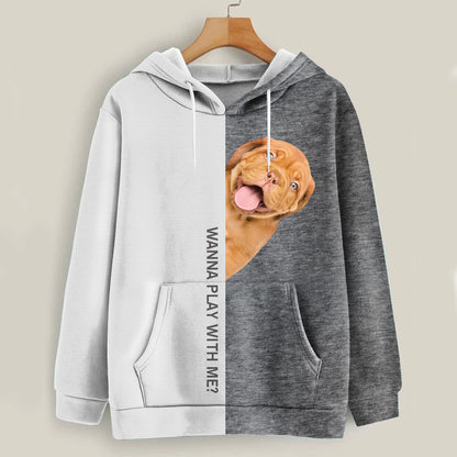 Funny Happy Time - Dogue de Bordeaux Hoodie V1