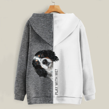 Funny Happy Time - English Setter Hoodie V1