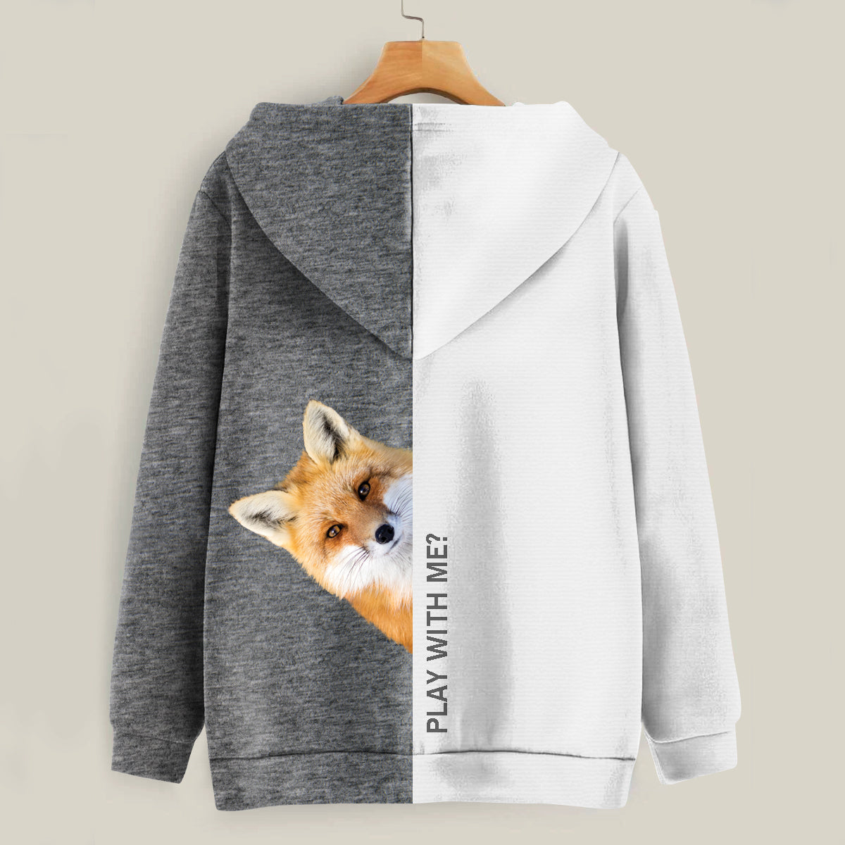 Funny Happy Time - Fox Hoodie V1