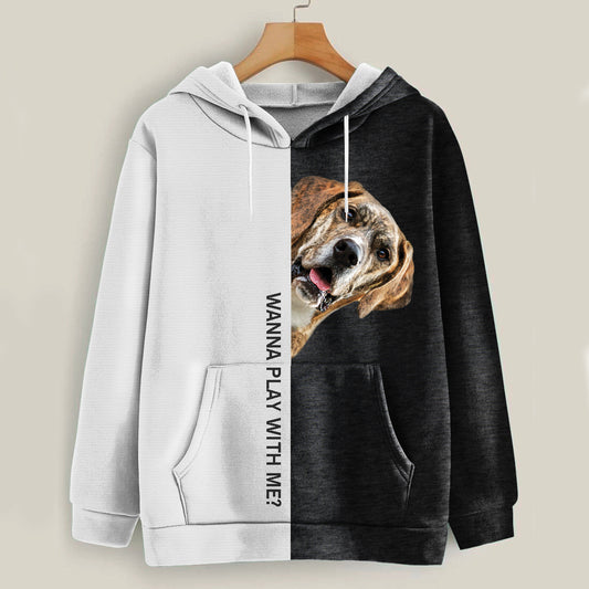 Funny Happy Time - Great Dane Hoodie V1