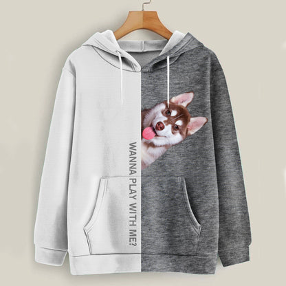 Funny Happy Time - Husky Hoodie V1