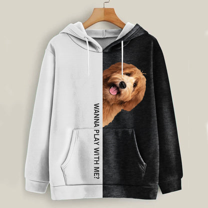 Funny Happy Time - Labradoodle Hoodie V1