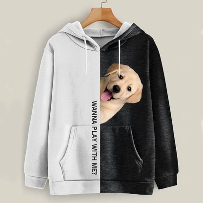 Funny Happy Time - Labrador Hoodie V1