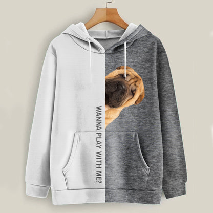 Funny Happy Time - Shar Pei Hoodie V1