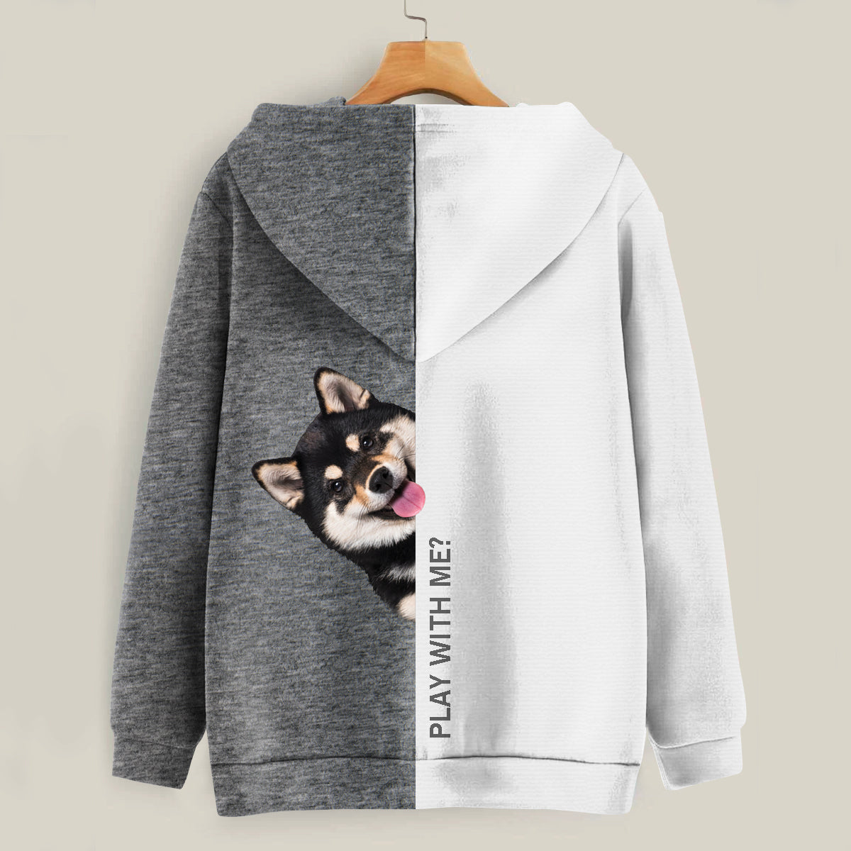 Funny Happy Time - Shiba Inu Hoodie V1