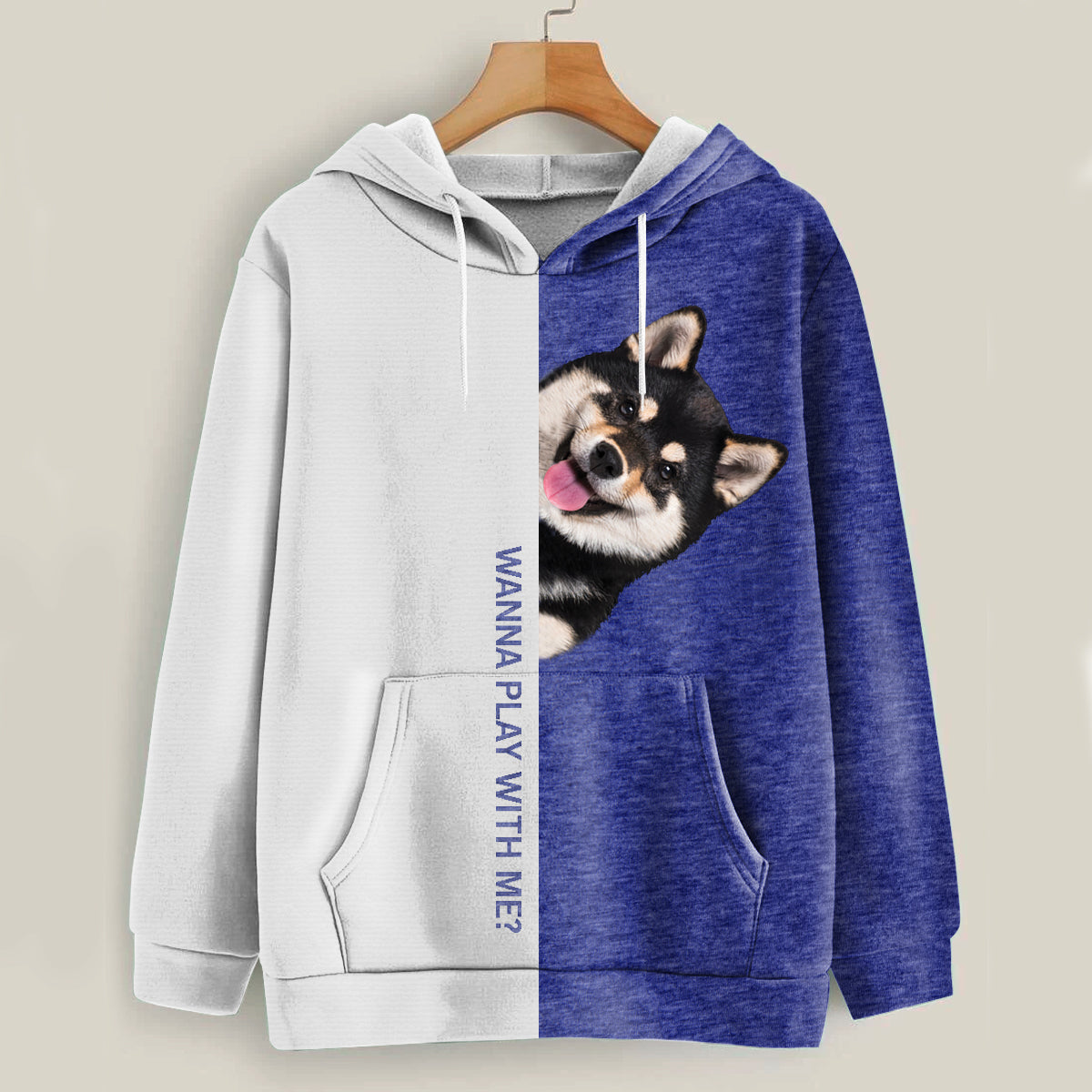 Funny Happy Time - Shiba Inu Hoodie V1