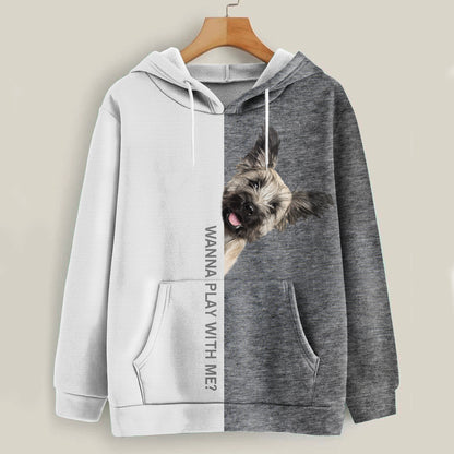 Lustige glückliche Zeit - Skye Terrier Hoodie V1