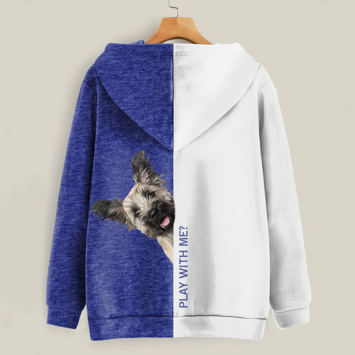 Lustige glückliche Zeit - Skye Terrier Hoodie V1