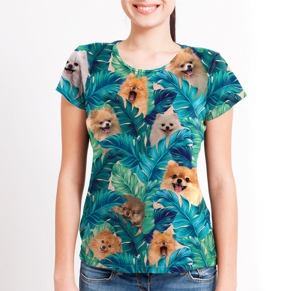 Pomeranian - Hawaiian T-Shirt V1