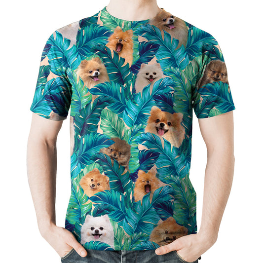 Pomeranian - Hawaii-T-Shirt V1