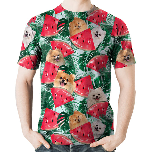 Pomeranian - Hawaii-T-Shirt V2