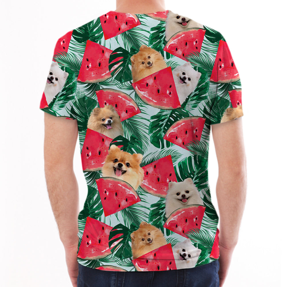Pomeranian - Hawaii-T-Shirt V2