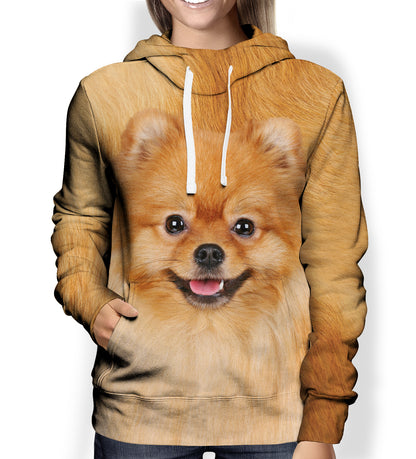 Pomeranian Hoodie - All Over V2