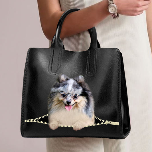 Pomeranian Luxury Handbag V6