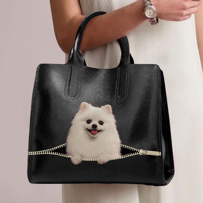 Pomeranian Luxury Handbag V2
