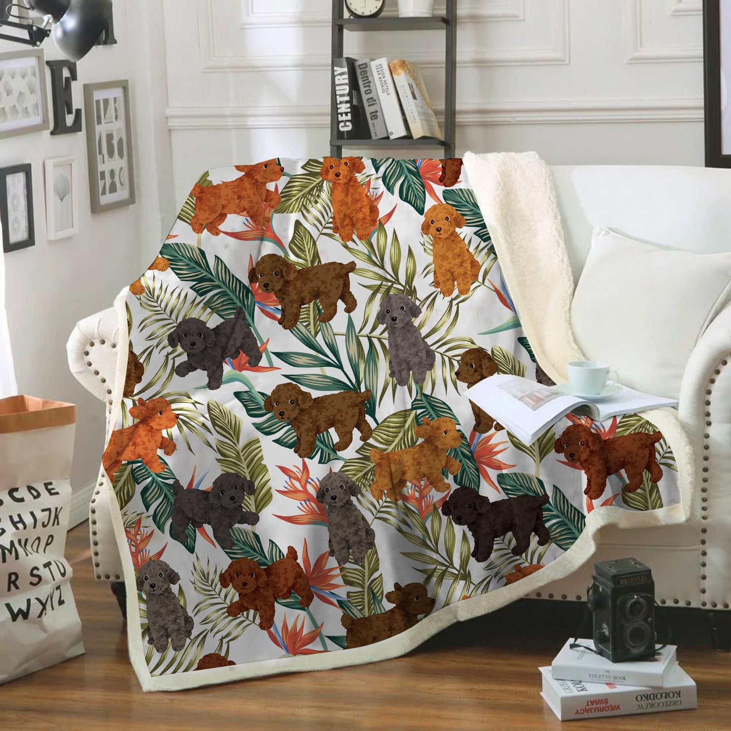 Caniche - Couverture colorée V1