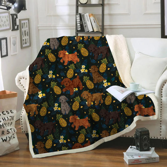 Poodle - Colorful Blanket V2