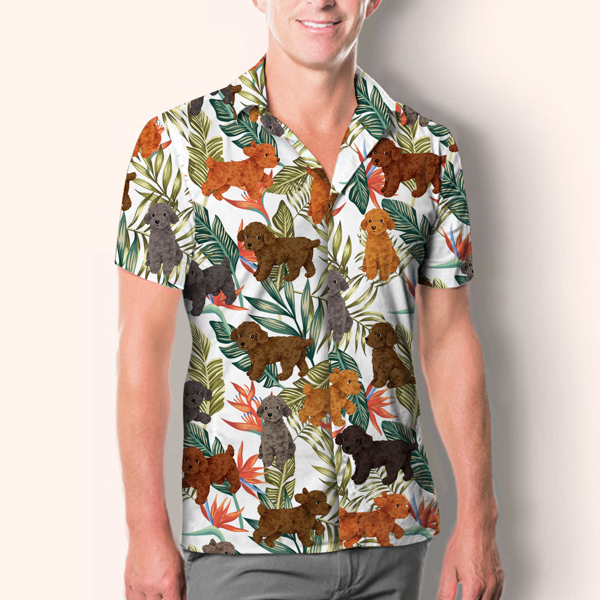 Poodle - Hawaiian Shirt V3