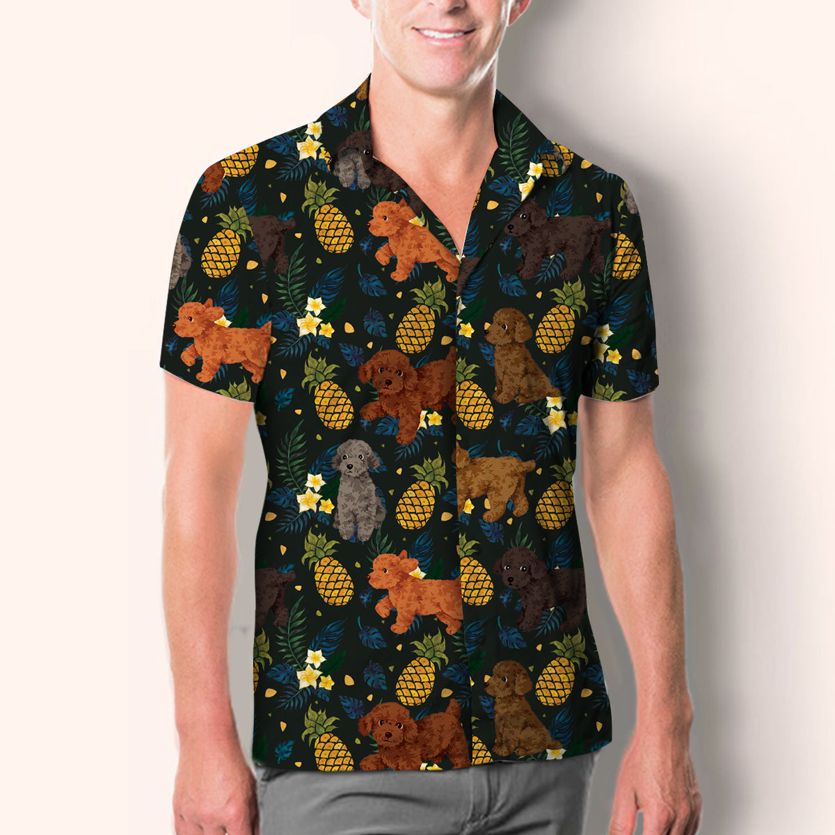Poodle - Hawaiian Shirt V4