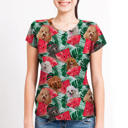 Poodle - Hawaiian T-Shirt V1