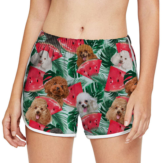 Poodle - Colorful Women's Running Shorts V1
