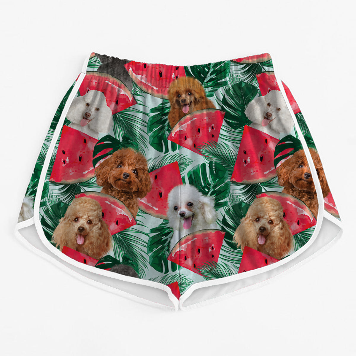 Poodle - Colorful Women's Running Shorts V1