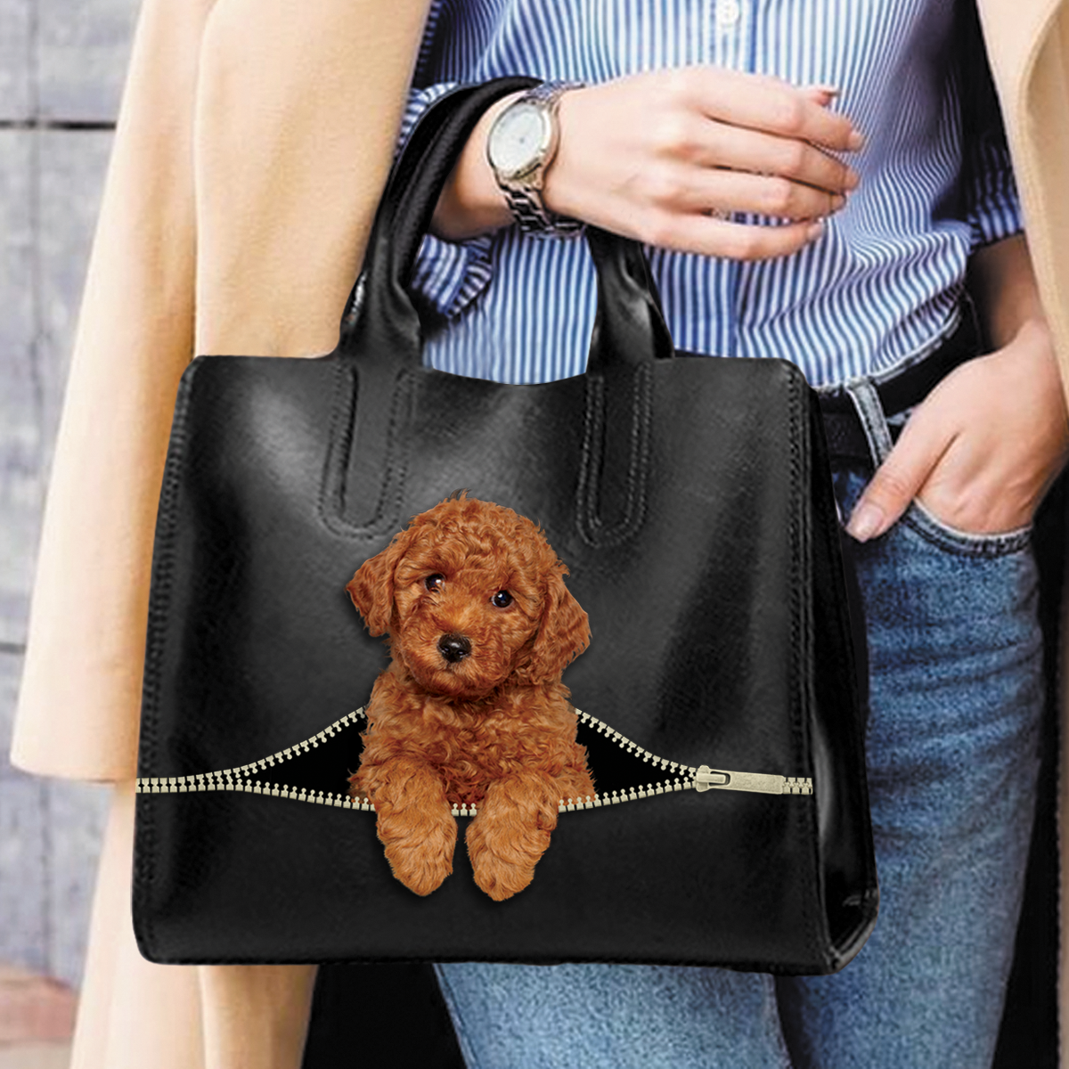 Poodle Luxury Handbag V2