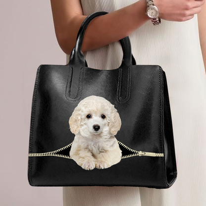 Poodle Luxury Handbag V4