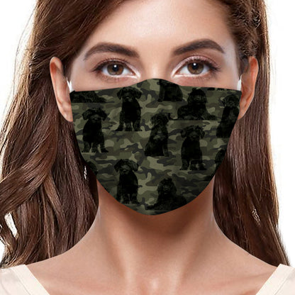 Masque F camouflage à l'eau portugais V1