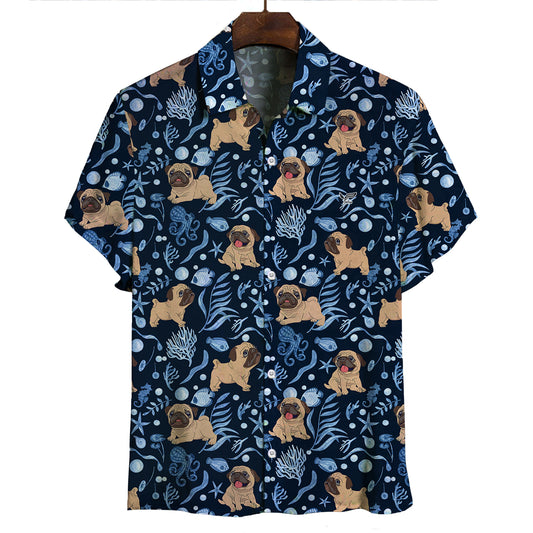 Pug - Hawaiian Shirt V4