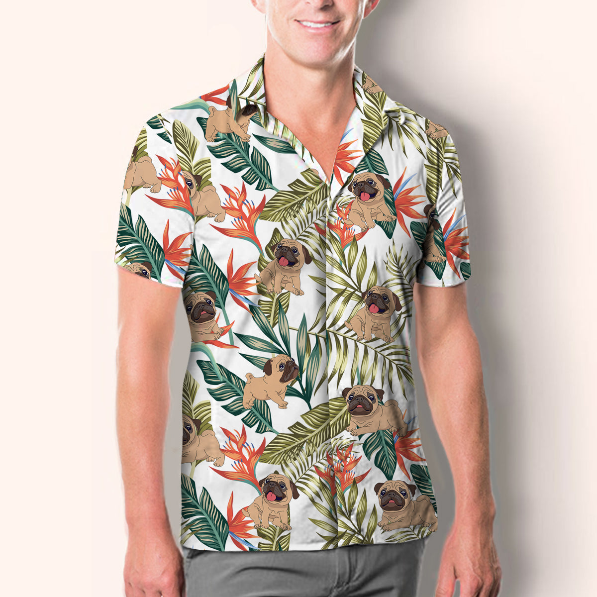 Pug - Hawaiian Shirt V1