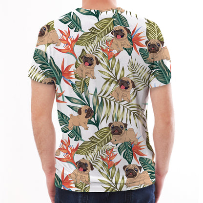 Pug - Hawaiian T-Shirt V1