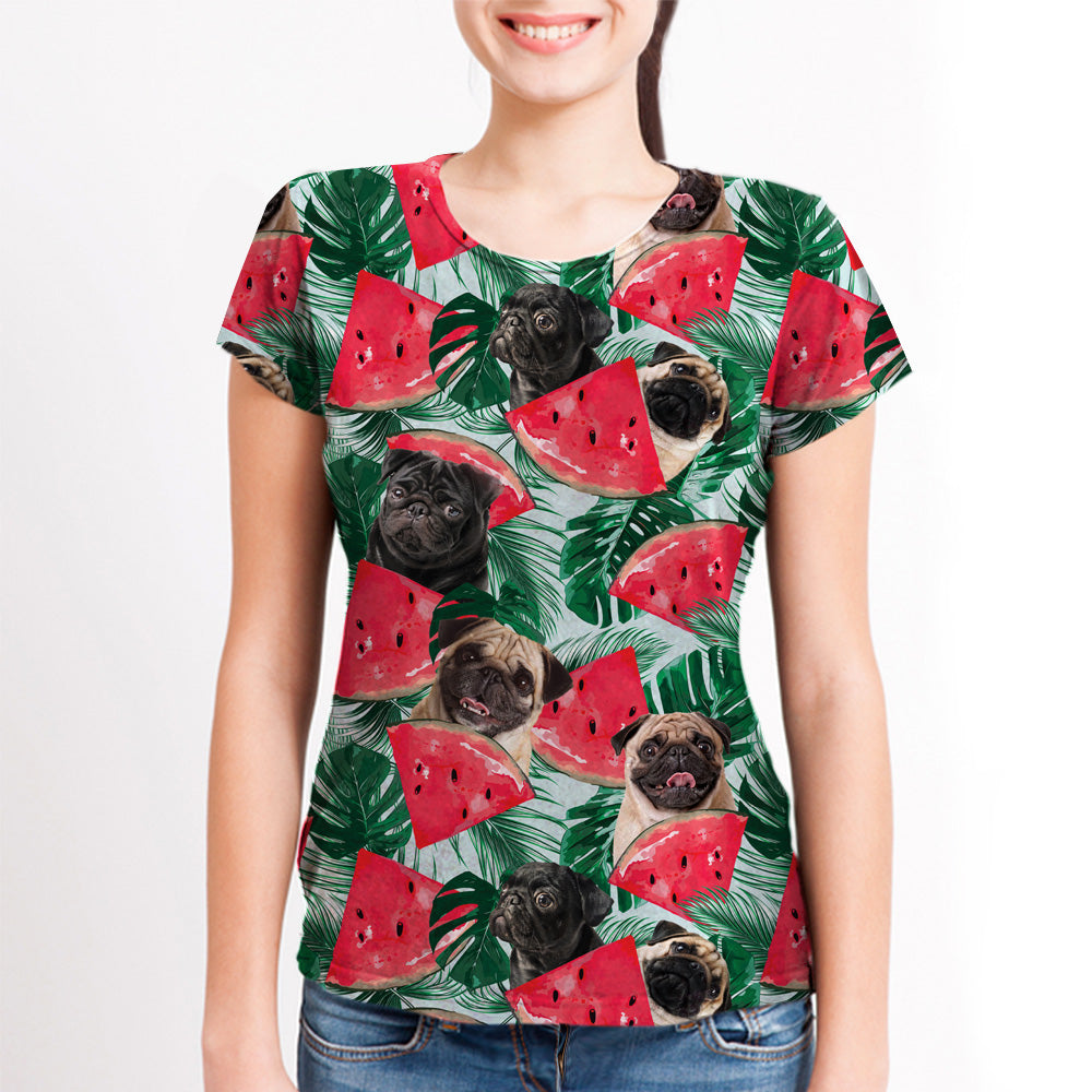 Mops - Hawaii-T-Shirt V2