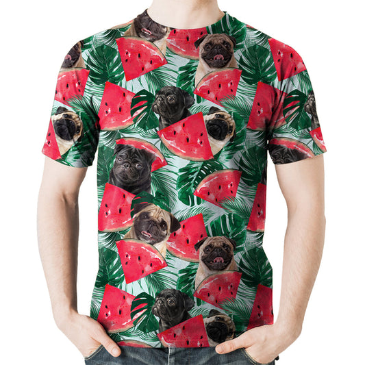 Pug - Hawaiian T-Shirt V2