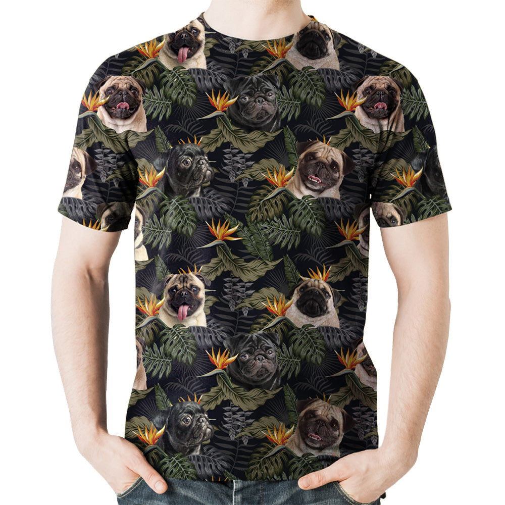 Mops - Hawaii-T-Shirt V3