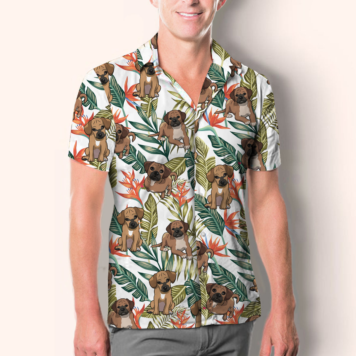 Puggle - Hawaiihemd V1