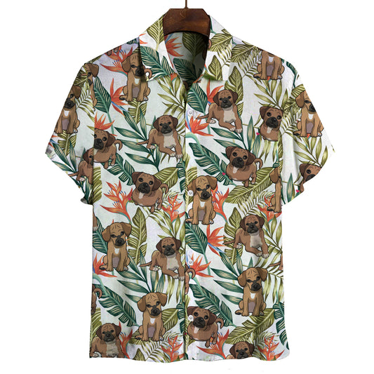 Puggle - Hawaiian Shirt V1