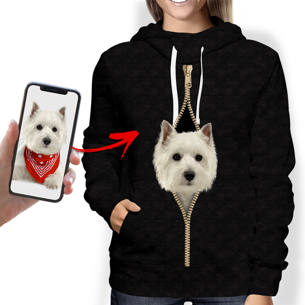 Hoodie With Your Pet's Photo - 3