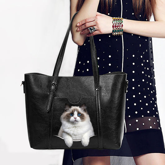 Ragdoll Cat Unique Handbag V3