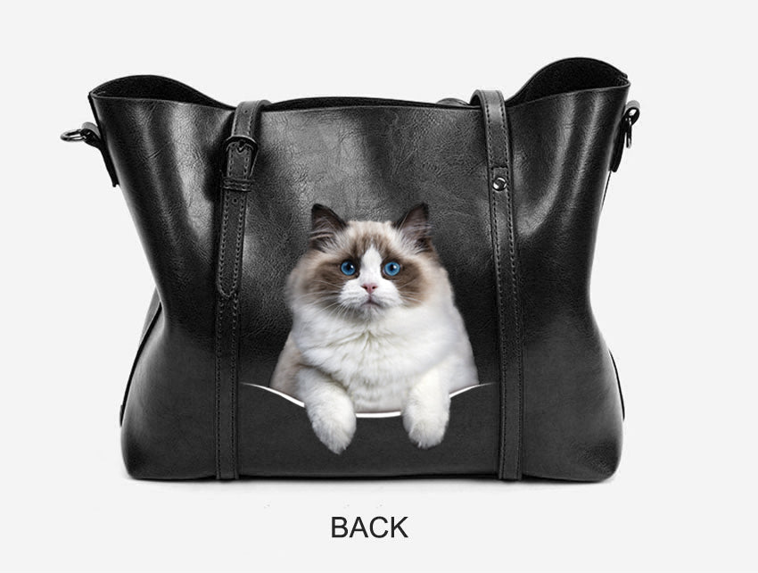 Ragdoll Cat Unique Handbag V3